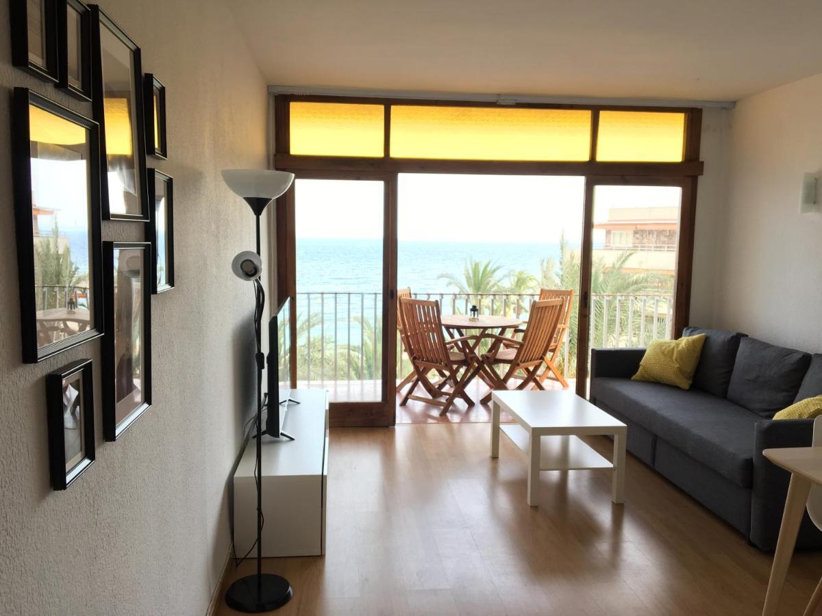 Apartamento Con Vistas Al Mar. Primera Linea De Playa. Aguadulce  Esterno foto