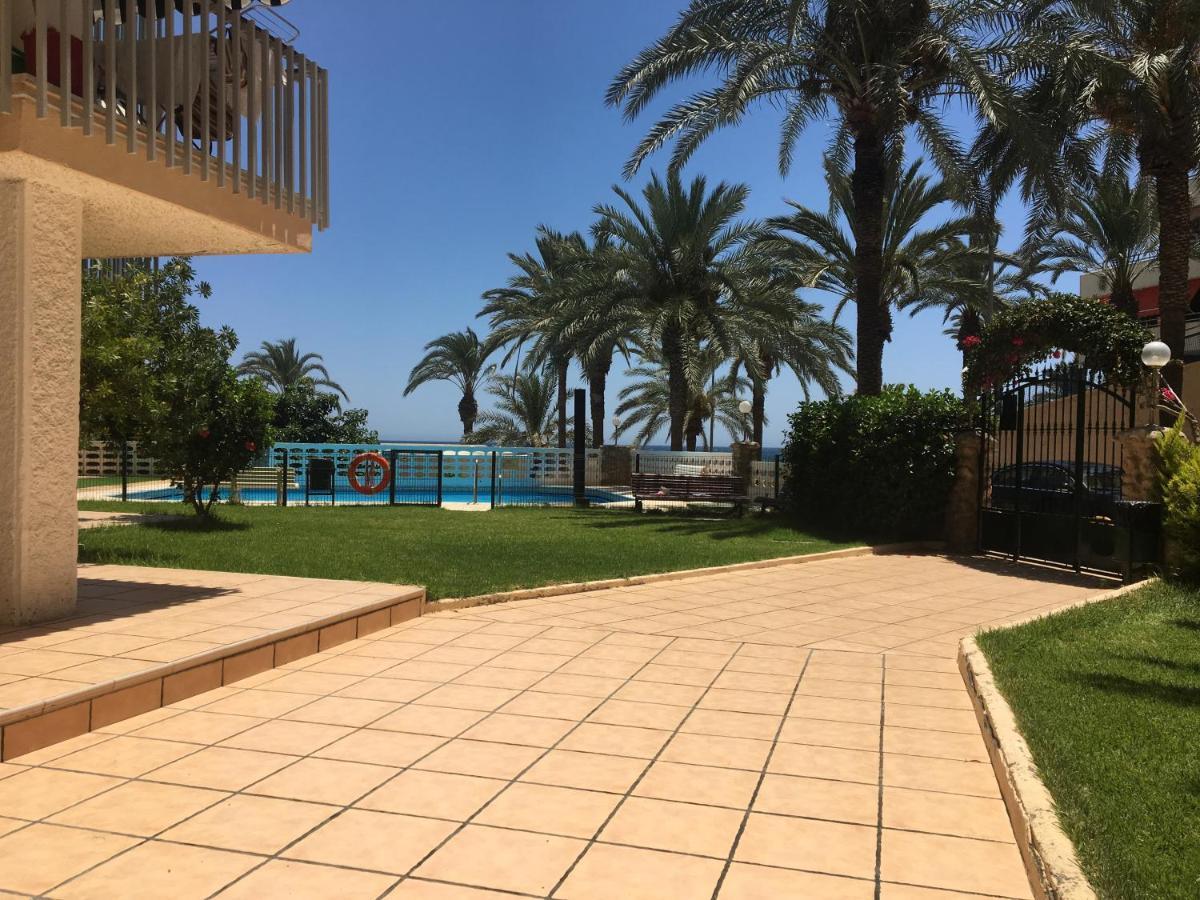 Apartamento Con Vistas Al Mar. Primera Linea De Playa. Aguadulce  Esterno foto