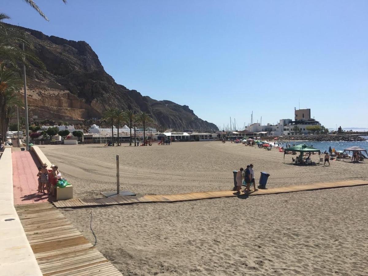 Apartamento Con Vistas Al Mar. Primera Linea De Playa. Aguadulce  Esterno foto